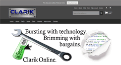 Desktop Screenshot of clarik.co.uk